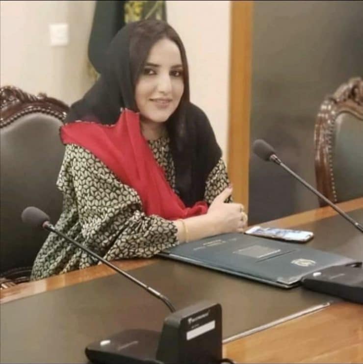 hareem shah in foreign office
