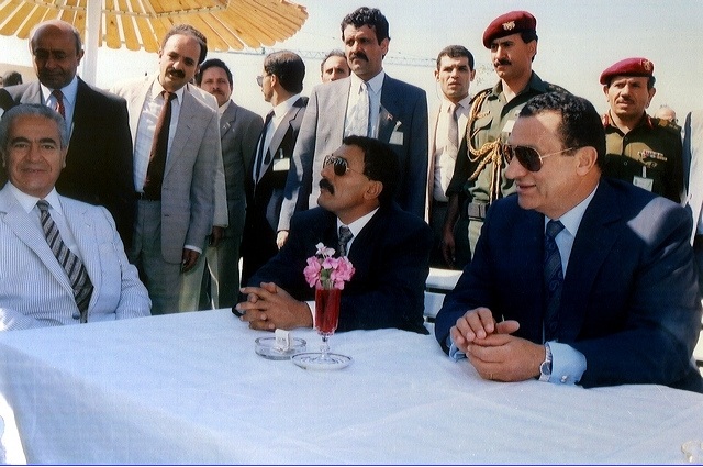 Ali Abdullah Saleh and Hosny Mubarak