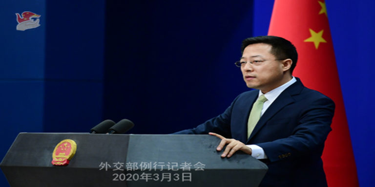 Foreign Ministry Spokesperson Zhao Lijian's Regular Press Conference on March 3, 2020