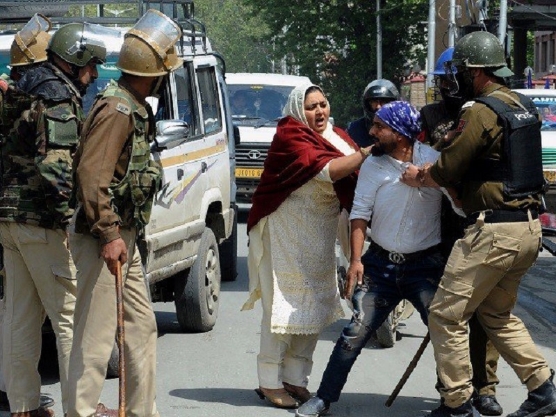 occupation of kashmir