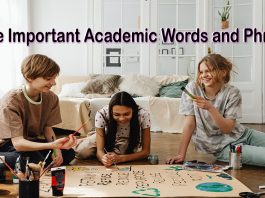 Some Important Academic Words and Phrases to Use in Academic Papers