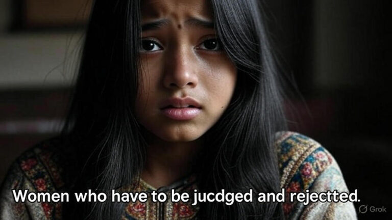 Women who have to be judged and rejected because of their appearance