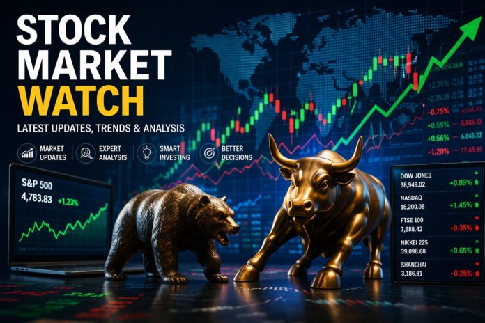 Stock market watch and analysis