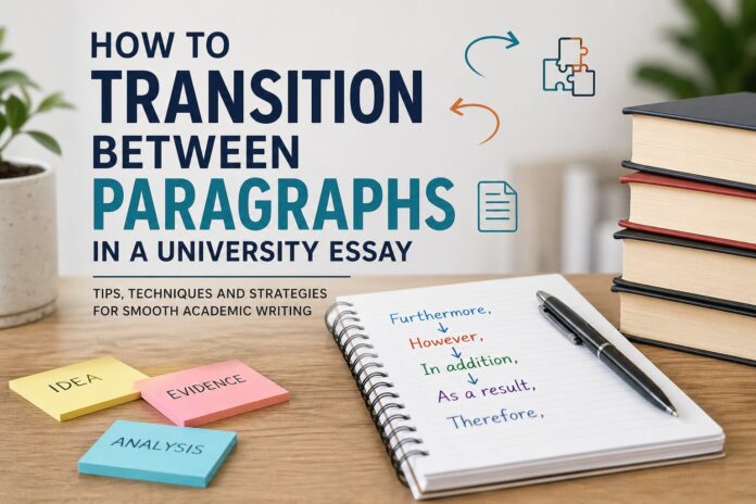 Study desk with writing tutorial elements