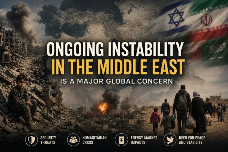 Ongoing instability in the Middle East