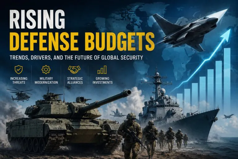 Rising defense budgets and global security