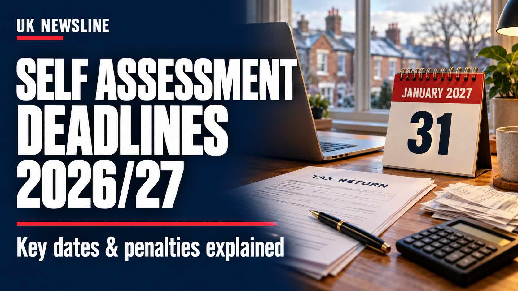 Self Assessment Deadlines 2026/27: Key Dates and Penalties Explained